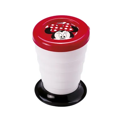 Copo Retrátil Plasútil Estampa Minnie 330ML